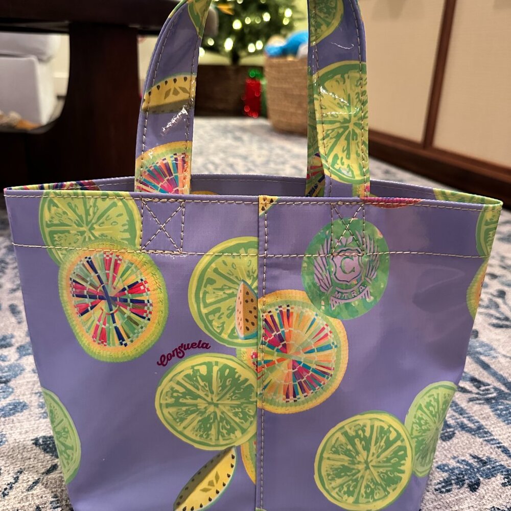 Consuela Mini Bag - "Sandy" Lime Pattern - Picture 3 of 6